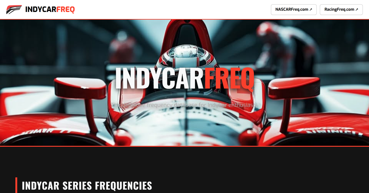 indycarfreq.com